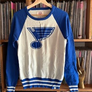 St. Louis Blues 47 Brand Vintage Sweater
